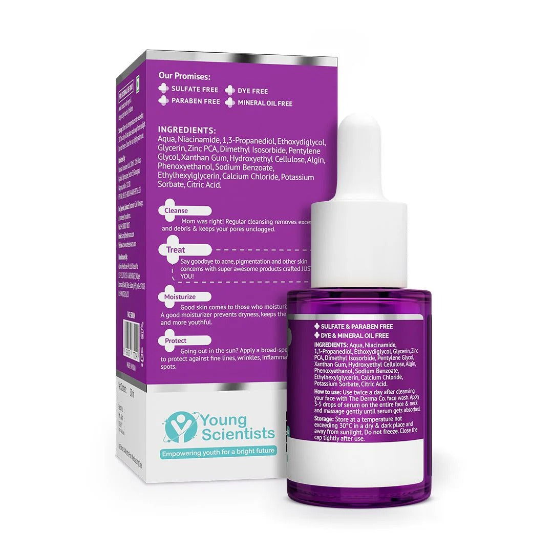 THE DERMA CO 10% NIACINAMIDE FACE SERUM- 30ML