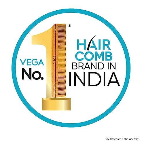 VEGA DRESSING COMB BROWN (HMC-02D)