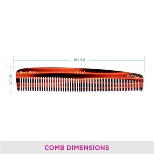 VEGA DRESSING COMB BROWN (HMC-02D)