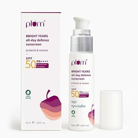 PLUM AGE SPECIALIST BRIGHT YEARS ALL DAY DEFENCE CREAM SPF 45 - 50ML