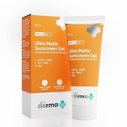 THE DERMA CO ULRA MATTE SUNSCREEN GEL 50 GM