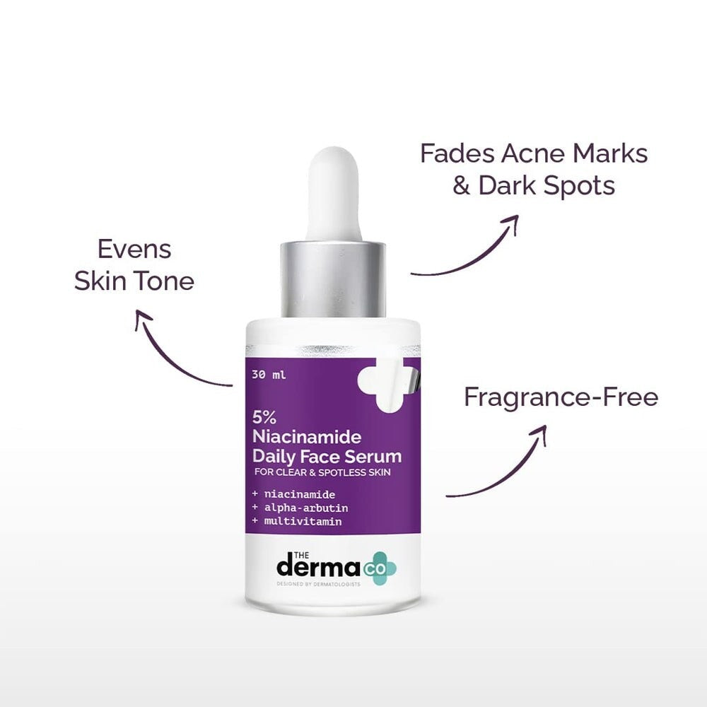 THE DERMA CO 5%NIACINAMIDE DAILY FACE SERUM 30ML