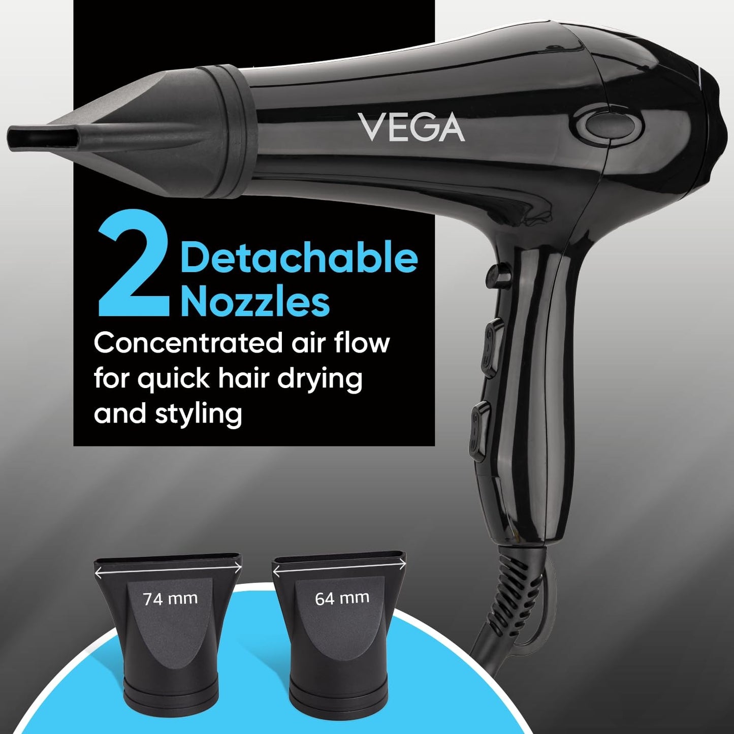 VEGA PRO TOUCH HAIR DRYER