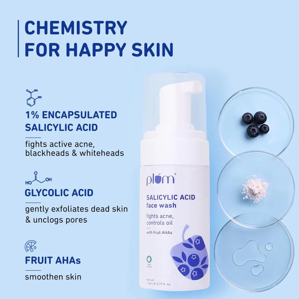 PLUM FACE WASH SALICYLIC ACID - 110ML