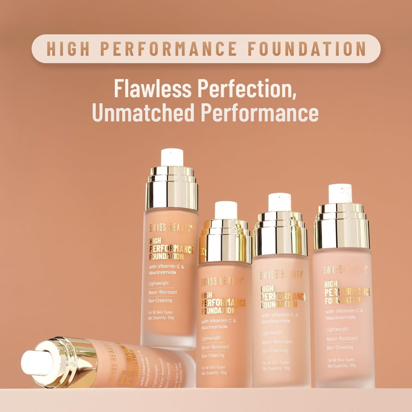 SWISS BEAUTY FOUNDATION SB-05 CLASSIC IVORY 55G