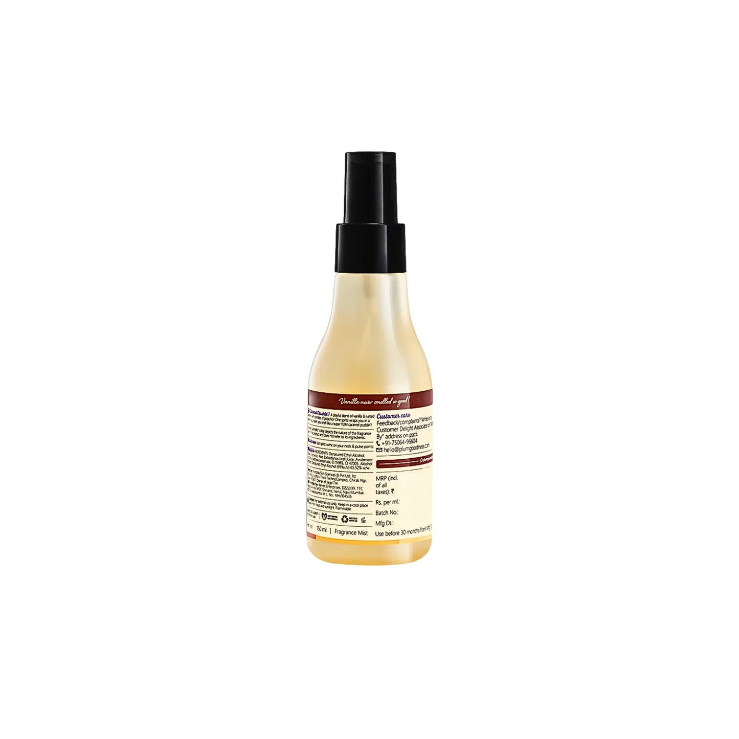 PLUM BODY MIST VANILLA CARAMELLO 150 ML