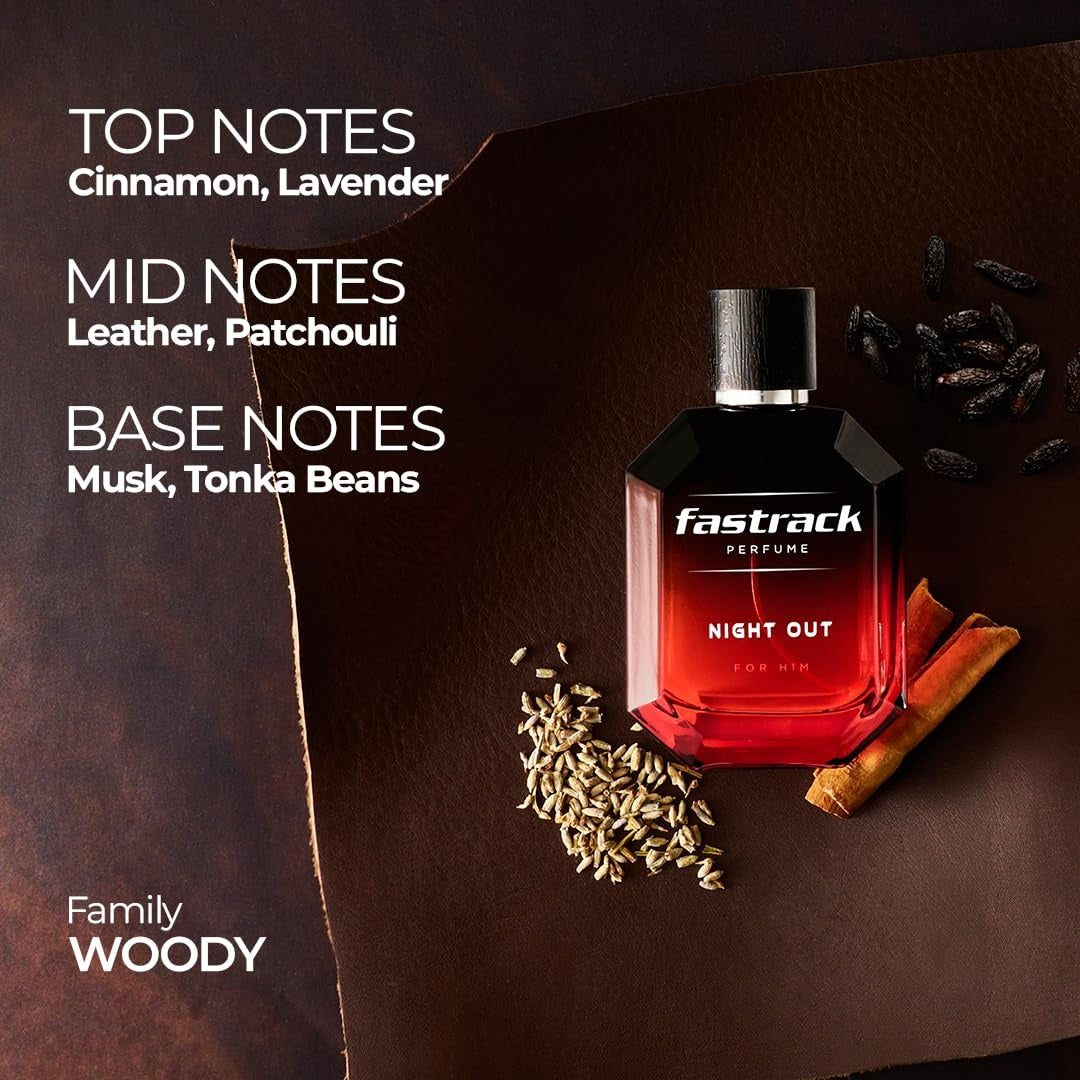 TITAN FASTRACK PERFUME NIGHT OUT FOR HIM 100ML
