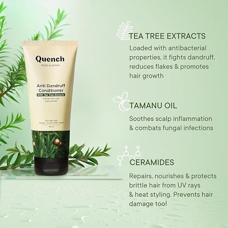 QUENCH ANTI DANDRUFF CONDITIONER 180 ML