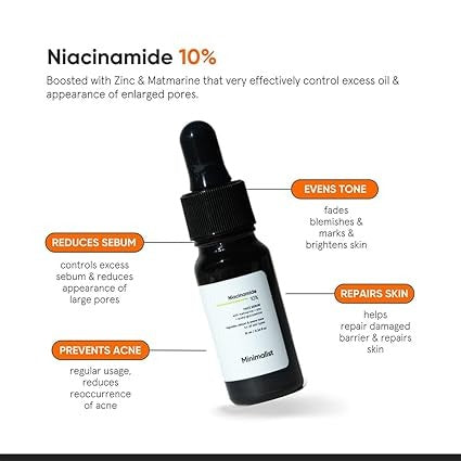 MINIMALIST NIACINAMIDE 10% FACE SERUM + SALICYLIC2% 30ML