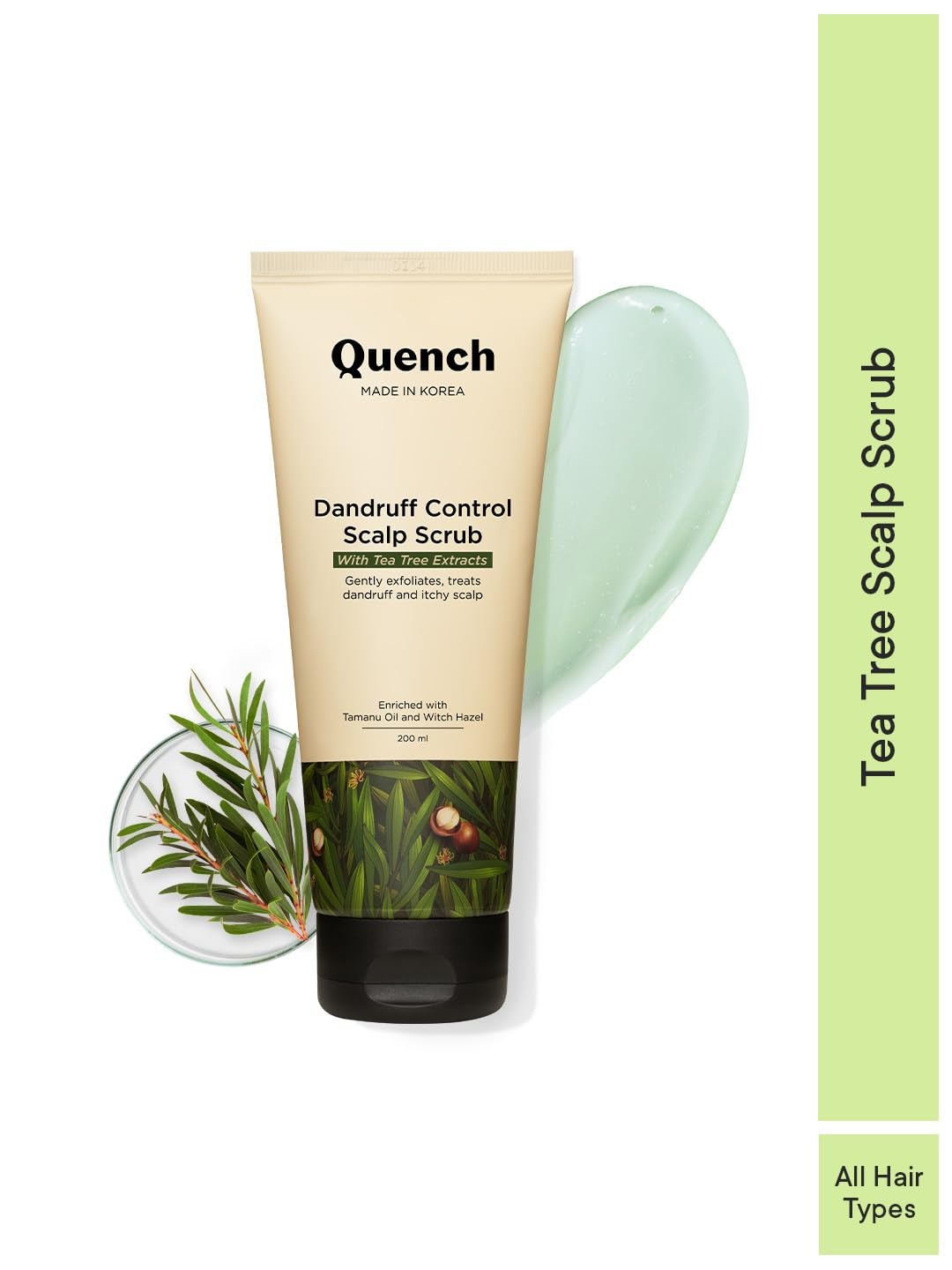 QUENCH DANDRUFF CONTROL SCALP SCRUB 200 ML