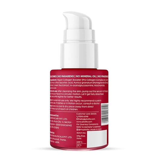 PLIX POMOGRANATE OVER NIGHT REPAIR DEWY SERUM 30ML