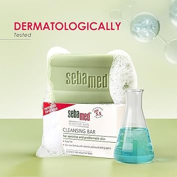 SEBAMED CLEANSING BAR 100GM