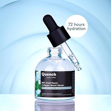 QUENCH 96% SNAIL MUCIN COLLAGEN BOOST SERUM 30 ML