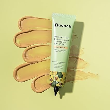 QUENCH BRAVACADO TINTED SUNSCREEN SPF 50++ MEDIUM 50ML