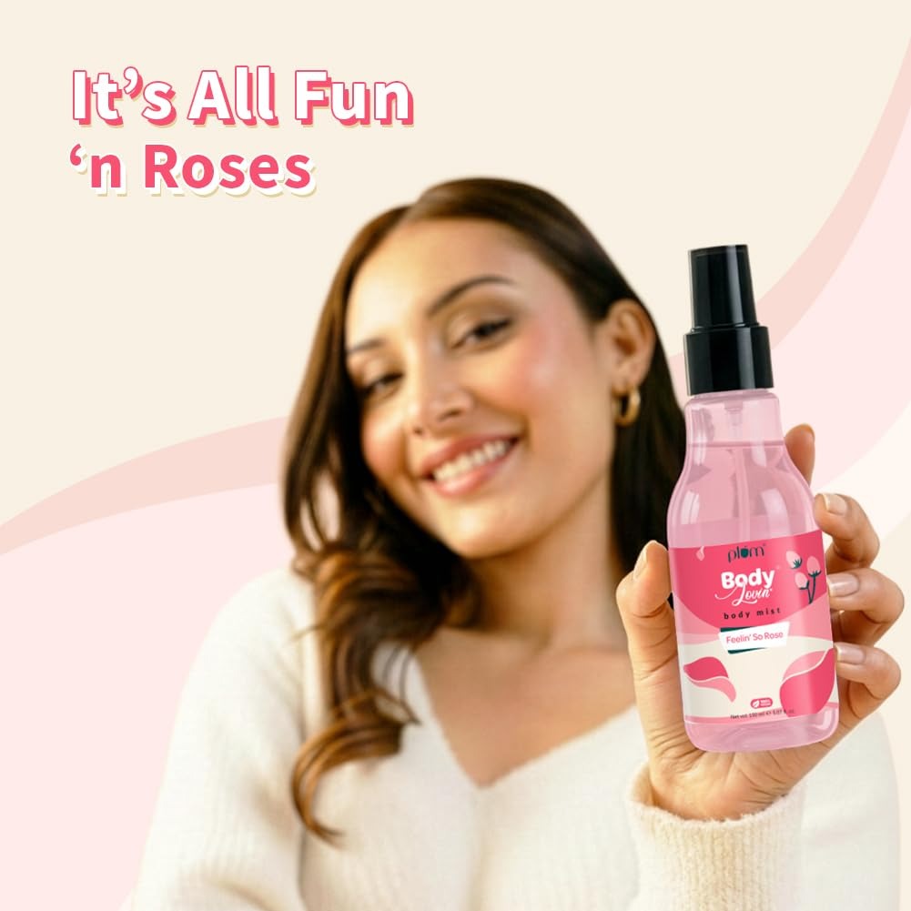 PLUM BODY LOVIN' BODY MIST FEELIN SO ROSE- 150ML