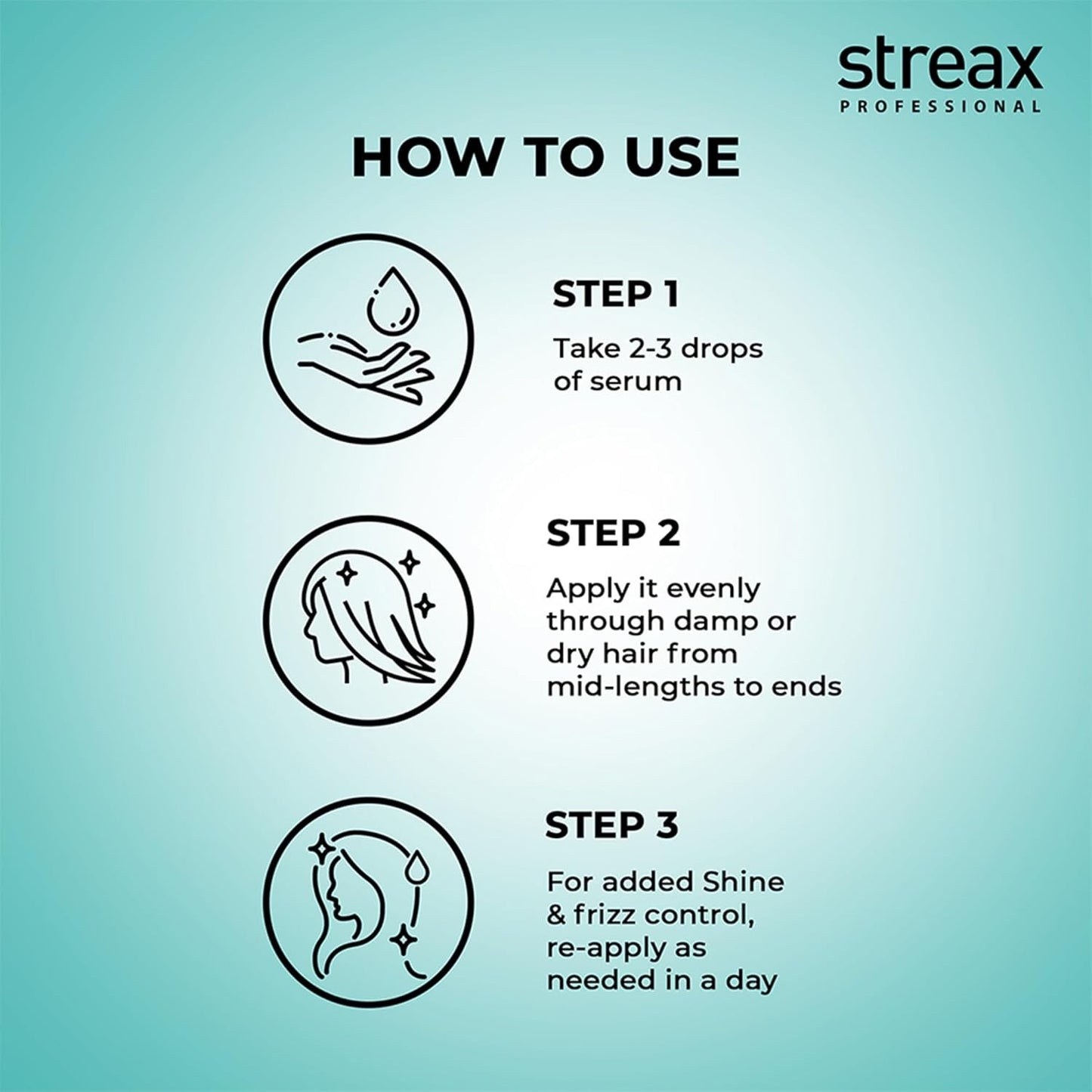 STREAX PROFESSIONAL VITARICHE GLOSS HAIR SERUM 100ML