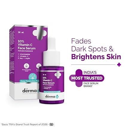 THE DERMA CO 10% VITAMIN C FACE SERUM- 30 ML
