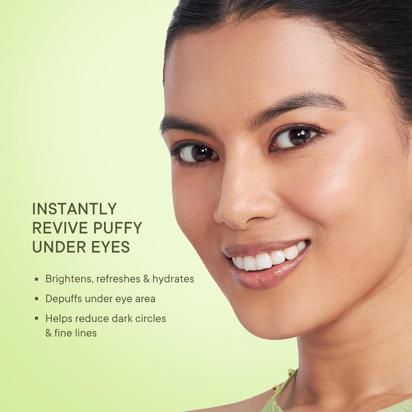 QUENCH BRAVOCADO BRIGHT UNDER EYE HYDOGEL MASK