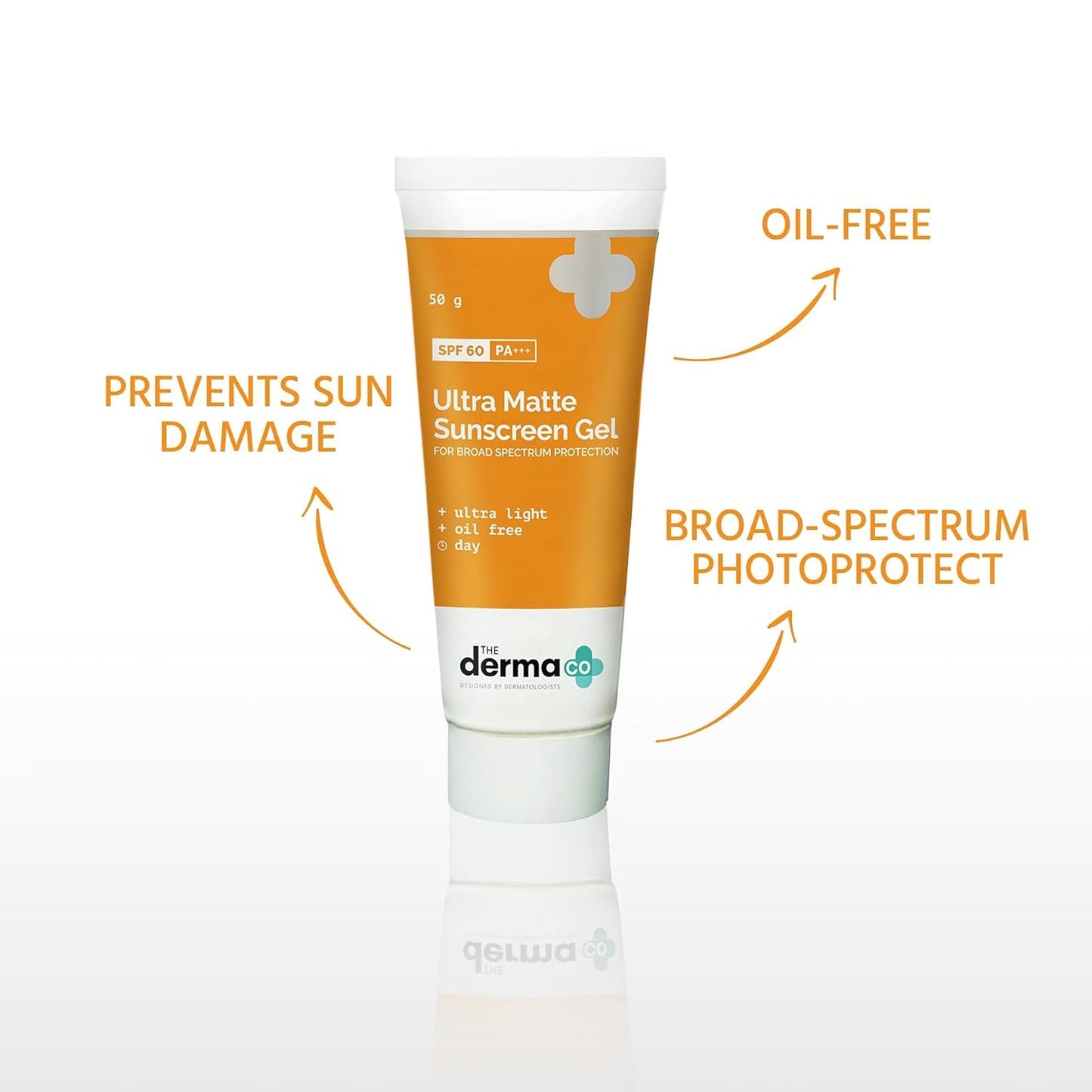 THE DERMA CO ULRA MATTE SUNSCREEN GEL 50 GM