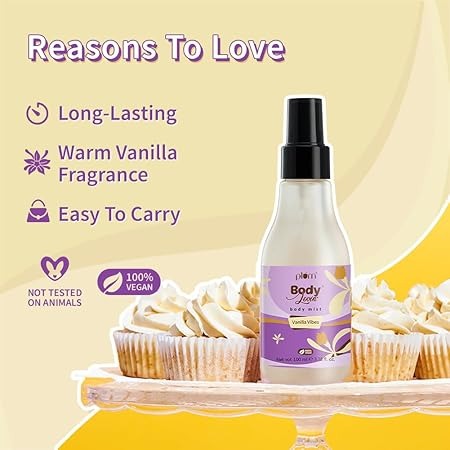 PLUM BODY MIST VANILA VIBES -  100ML