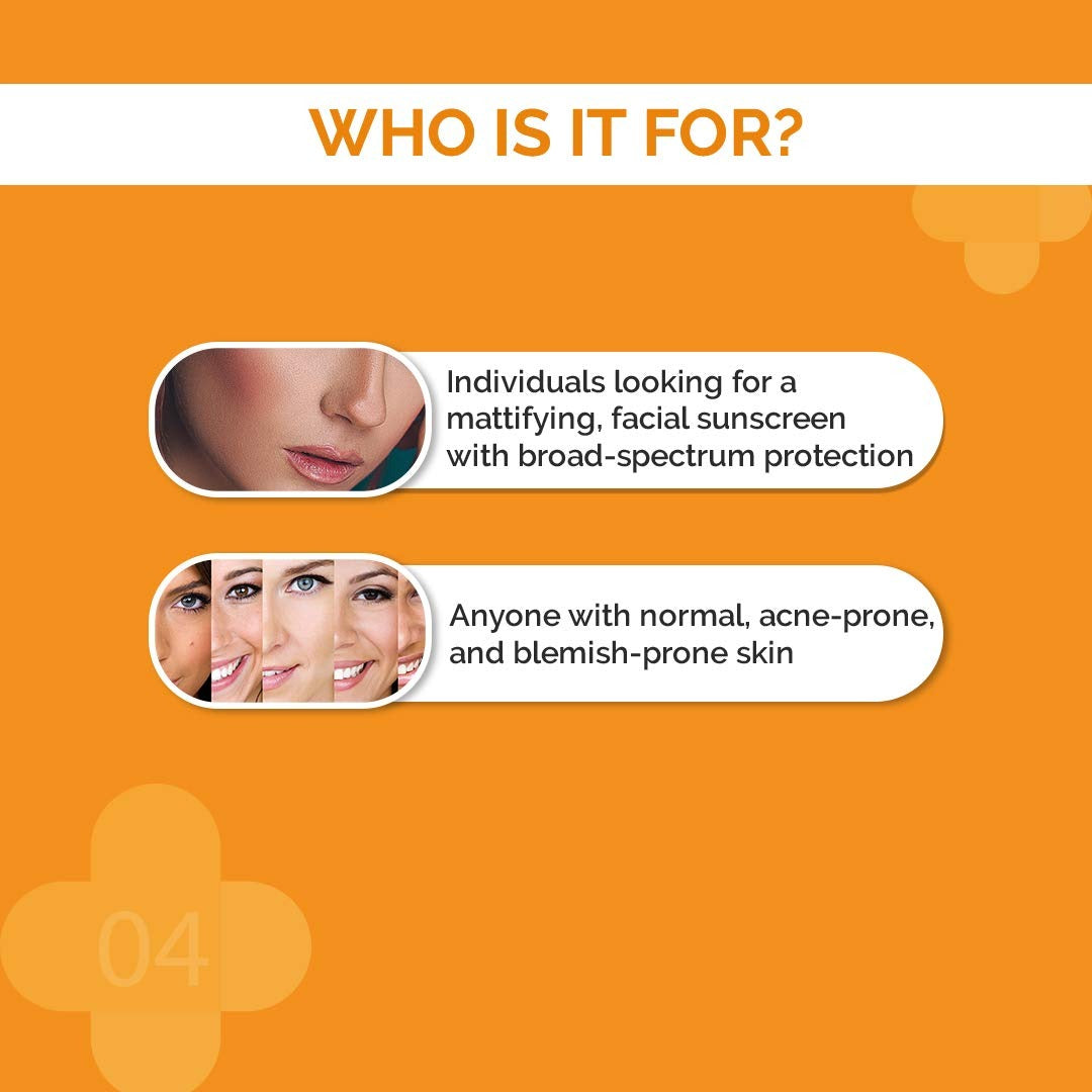 THE DERMA CO ULRA MATTE SUNSCREEN GEL 50 GM