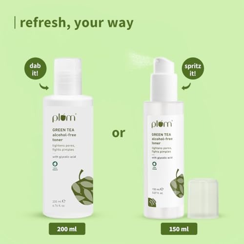 PLUM ALCOHOL-FREE TONER GREEN TEA - 200ML