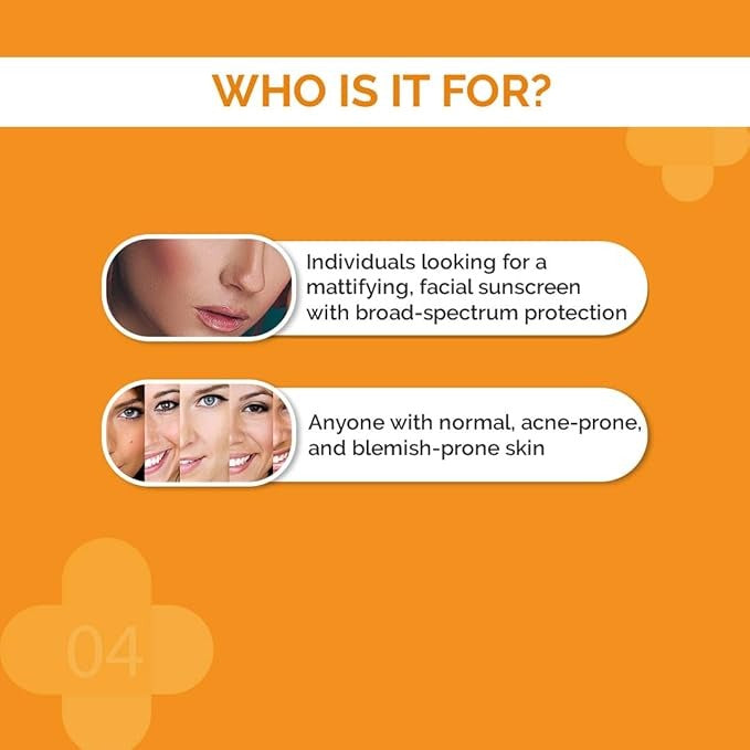 THE DERMA CO ULRA MATTE SUNSCREEN GEL 50 GM