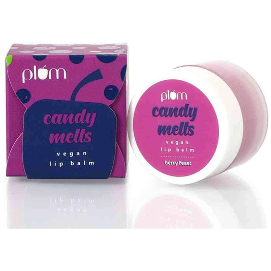 PLUM CANDY MELTS VEGAN LIP BALM BERRY FEAST - 12G