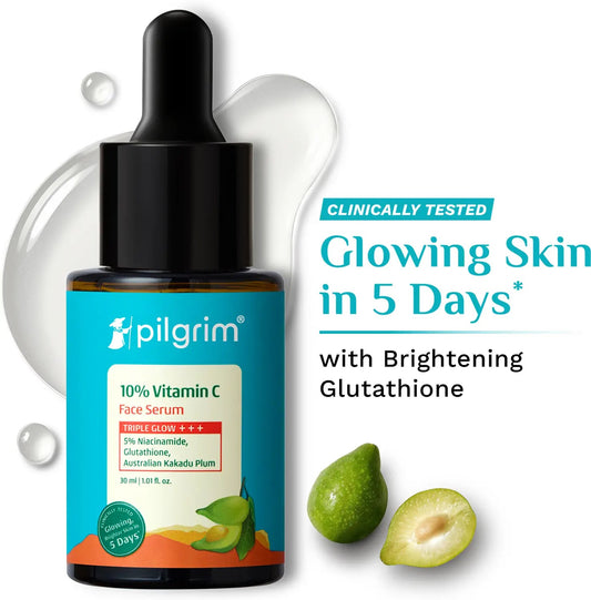 PILGRIM 10% VITAMIN C FACE SERUM -20ML