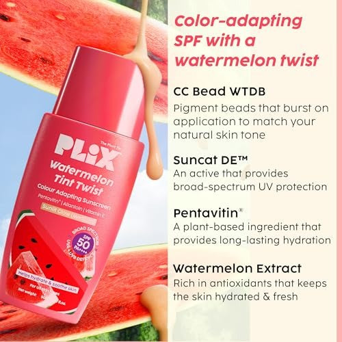 PLIX WATERMELON TINT TWIST SUNSCREEN 50ML