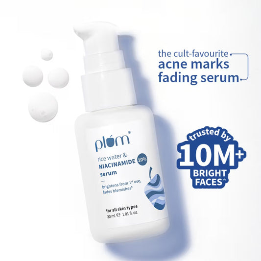 plum serum rice water niacinamide 10 30ml