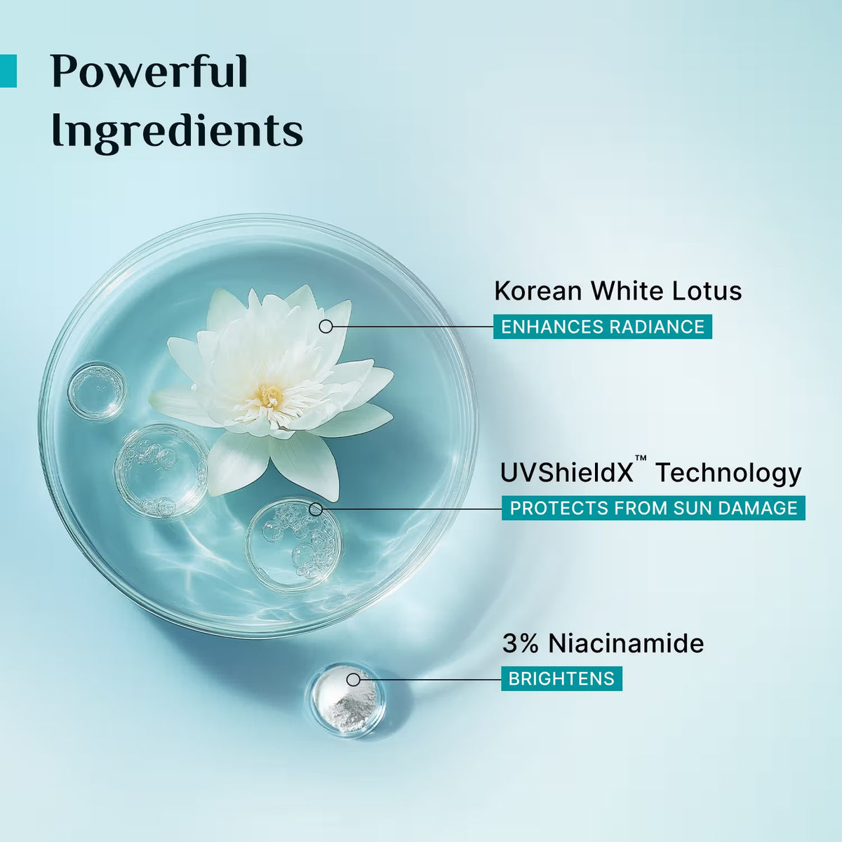 PILGRIM KOREAN WHITE LOTUS TINTED SUNSCREEN SPF 50+ 50ML