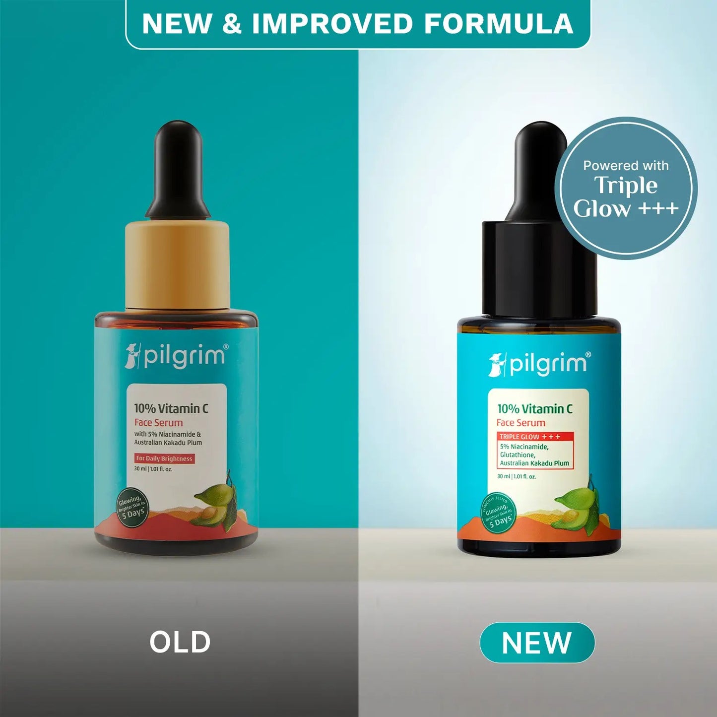 PILGRIM 10% VITAMIN C FACE SERUM -20ML