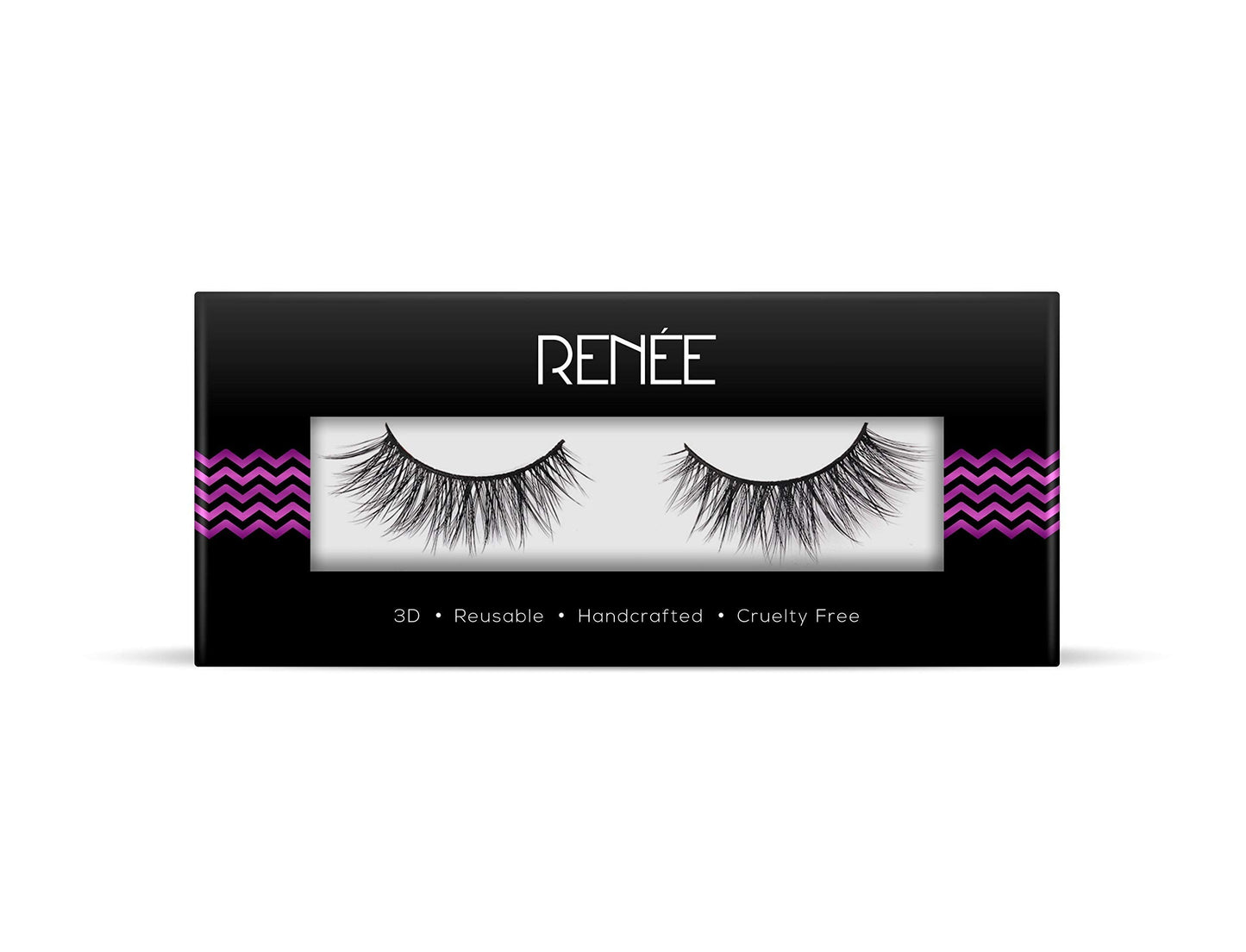 RENEE 3D FALSE EYELASHES -ASH THE FIERY ONE