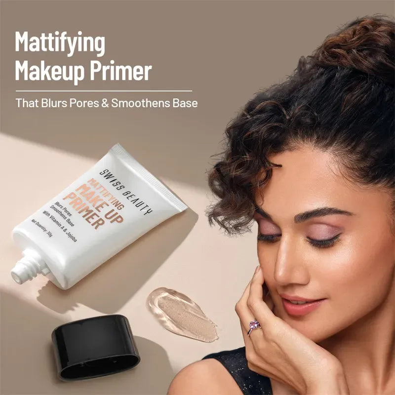 SWISS BEAUTY MAKE UP PRIMER OIL FREE MATTIFYING LONG LASTING BASE 25/ML