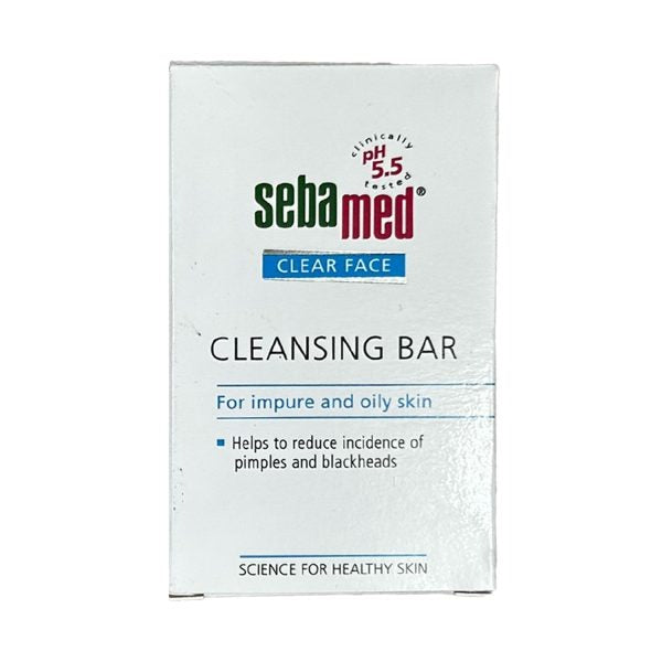 SEBAMED CLEAR FACE CLEANSING BAR 100G
