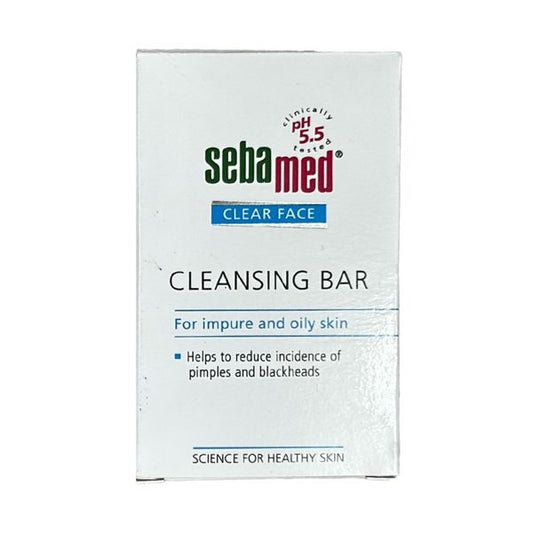 SEBAMED CLEAR FACE CLEANSING BAR 100G