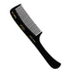 VEGA EXPERT HANDCRAFTED BLACK COMB HMBC203 HAIR COMB