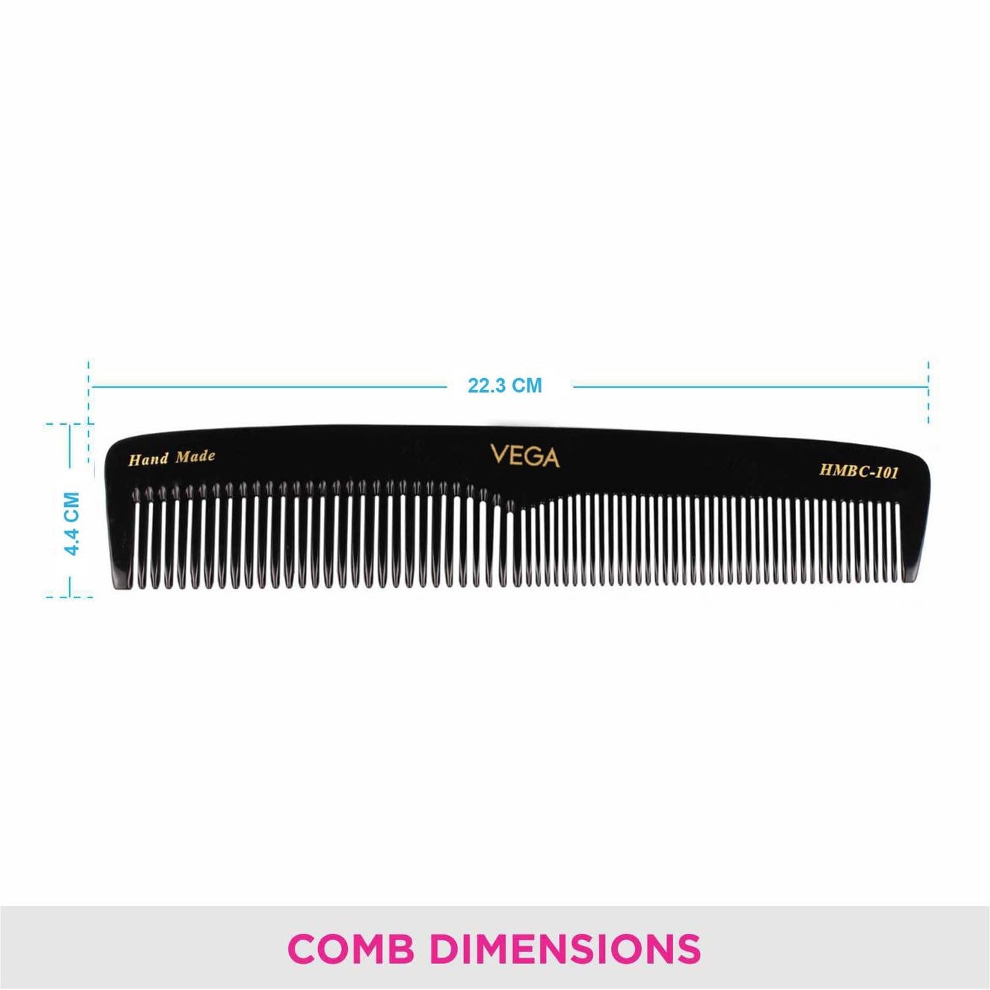 VEGA HMBC101 GRATUATED BLACK COMB