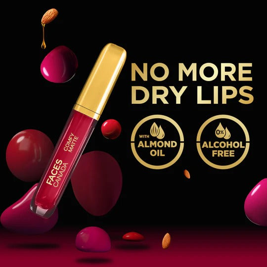 FACES CANADA COMFY MATTE LIP COLOR ANY DAY NOW- 3.8ML