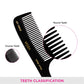 VEGA EXPERT HANDCRAFTED BLACK COMB HMBC203 HAIR COMB