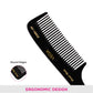 VEGA EXPERT HANDCRAFTED BLACK COMB HMBC203 HAIR COMB