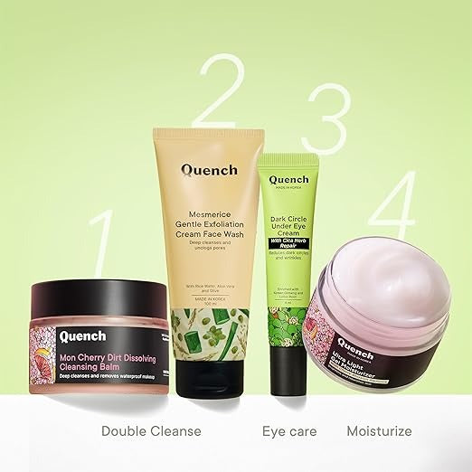 QUENCH DARK CIRCLE UNDER  EYE CREAM WITH CICA HERB REPAIR.15ML
