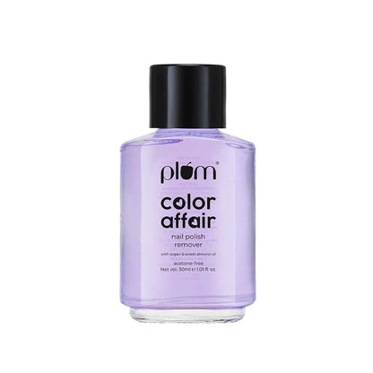 PLUM COLOR AFFAIR NAIL POLISH REMOVER - 30ML