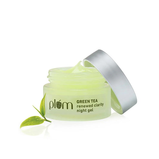 PLUM RENEWED CLARITY NIGHT GEL GREEN TEA - 15 GM