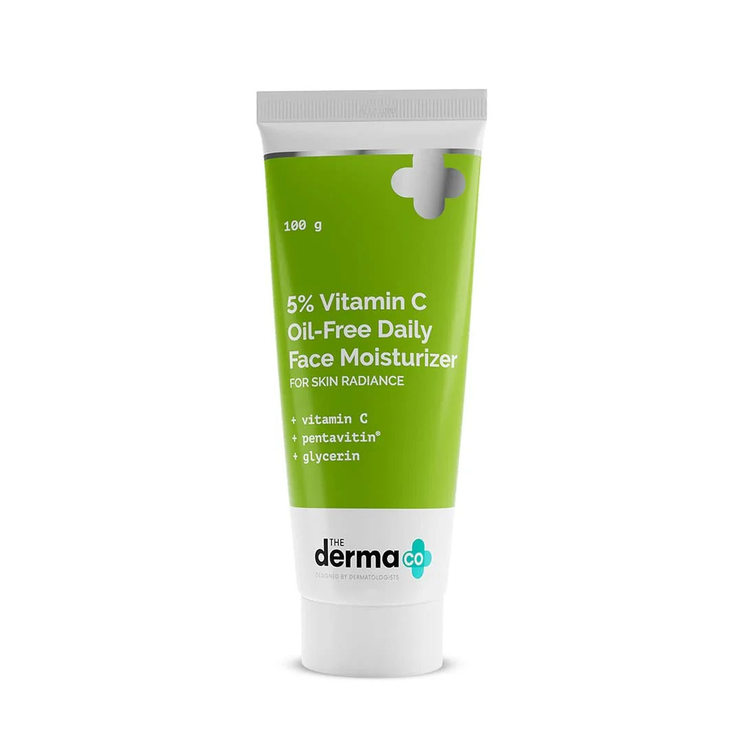 THE DERMA CO 5% VITAMIN C OIL FREE DAILY FACE MOISTURISER 100G