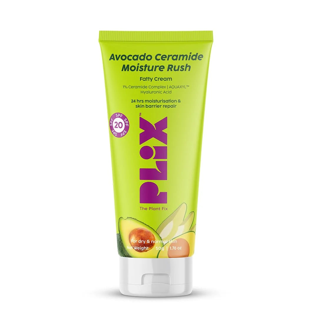 PLIX AVACADO 1% CERAMIDE STURE RUSH BARRIER REPAIR CREAM WITH SPF 20- 50GM