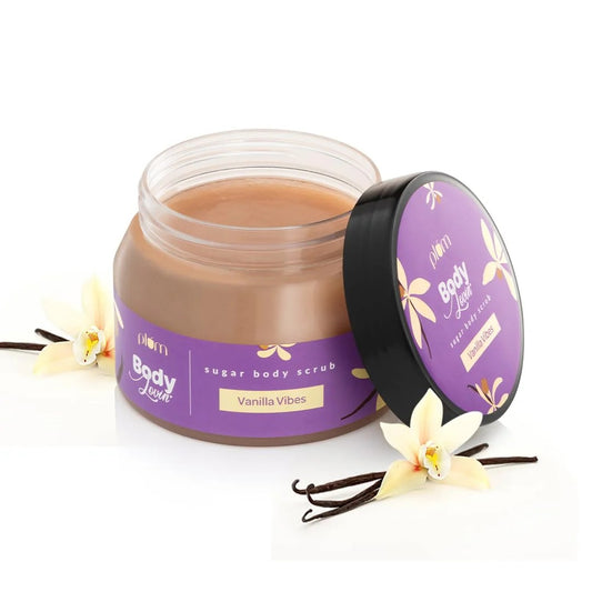 PLUM BODY LOVIN' SUGAR BODY SCRUB VANILA VIBES - 200GM