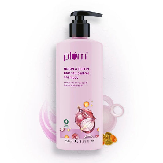 PLUM HAIR FALL CONTROL SHAMPOO ONION & BIOTIN - 250ML