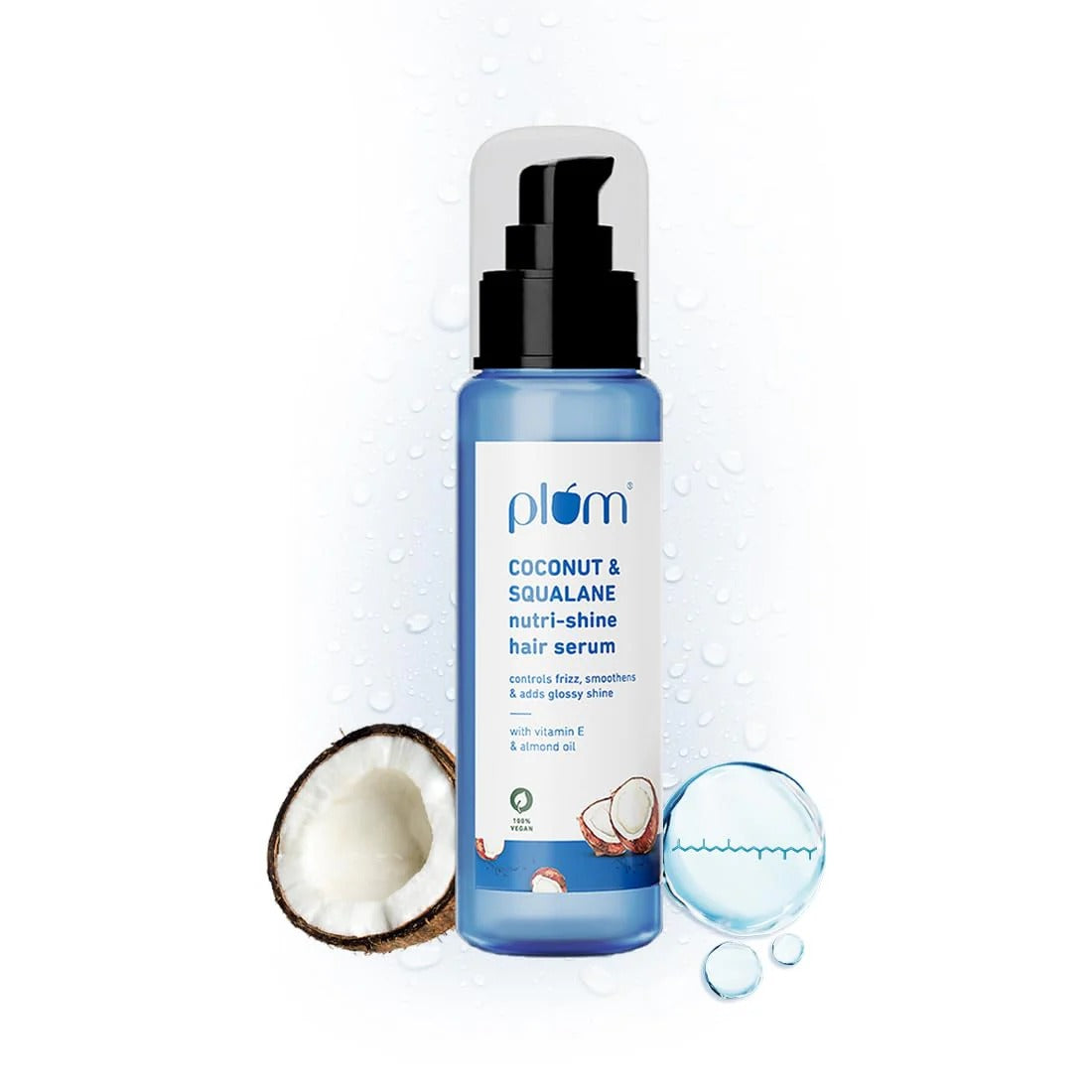 PLUM NUTRI-SHINE HAIR SERUM COCONUT & SQUALANE- 75ML